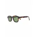 Epos round-frame tortoiseshell-effect sunglasses - Brown