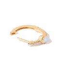 Jacquie Aiche 14kt yellow gold opal and diamond hoop earring