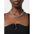 Saint Laurent chain-detail necklace - Silver