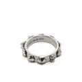 Alexander McQueen spiked stud ring - Silver