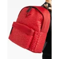 Giuseppe Zanotti stud-embellished panelled backpack - Red