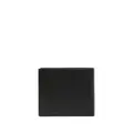 Armani Exchange logo-plaque leather wallet set - Black