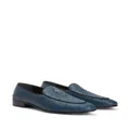 Giuseppe Zanotti Rudolph leather loafers - Blue