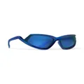Balenciaga Eyewear Side Xpander Cat sunglasses - Blue