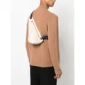Lanvin asymmetric leather belt bag - Brown