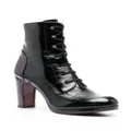 Chie Mihara Criseida 100mm leather boots - Black