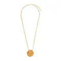 Ferragamo oversize-pendant nacklace - Gold