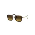 Persol tortoiseshell-effect square-frame sunglasses - Green