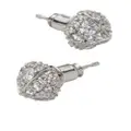 Ferragamo Pine rhinestone-embellished earrings - Silver