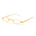 Epos Eos round-frame glasses - Yellow