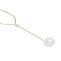 Mizuki 14kt yellow gold Sea Of Beauty pearl and diamond long necklace