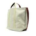 Paul Smith logo-patch tote bag - Green