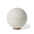 Brunello Cucinelli engraved stone globe - Neutrals