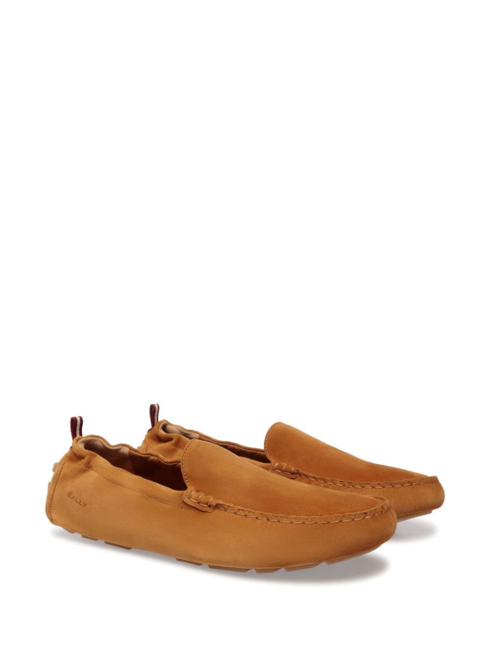 Bally Kyler suede loafers - Brown
