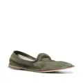 Alberto Fasciani Heidi suede slippers - Green