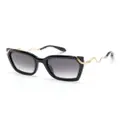Roberto Cavalli square-frame sunglasses - Black