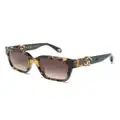 Roberto Cavalli square-frame sunglasses - Brown