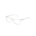 Michael Kors logo-engraved square-frame glasses - Neutrals