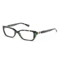 Michael Kors square-frame glasses - Green