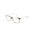 Michael Kors rectangle-frame glasses - Brown