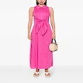 Michael Kors sleeveless poplin midi dress - Pink