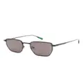 Lacoste Retro square-frame sunglasses - Black