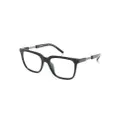 Giorgio Armani wayfarer-frame glasses - Black