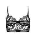 Dolce & Gabbana underwire-cup floral-lace bra - Black
