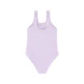 guess kids rhinestone-embellished swimsuit - Purple