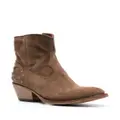 Alberto Fasciani Heidi suede boots - Brown
