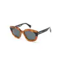 Kenzo tortoiseshell butterfly-frame sunglasses - Brown