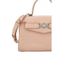 Versace medium crocodile-effect mini bag - Pink