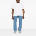 7 For All Mankind buttoned cotton polo shirt - White
