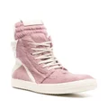 Rick Owens Geobasket high-top sneakers - Pink