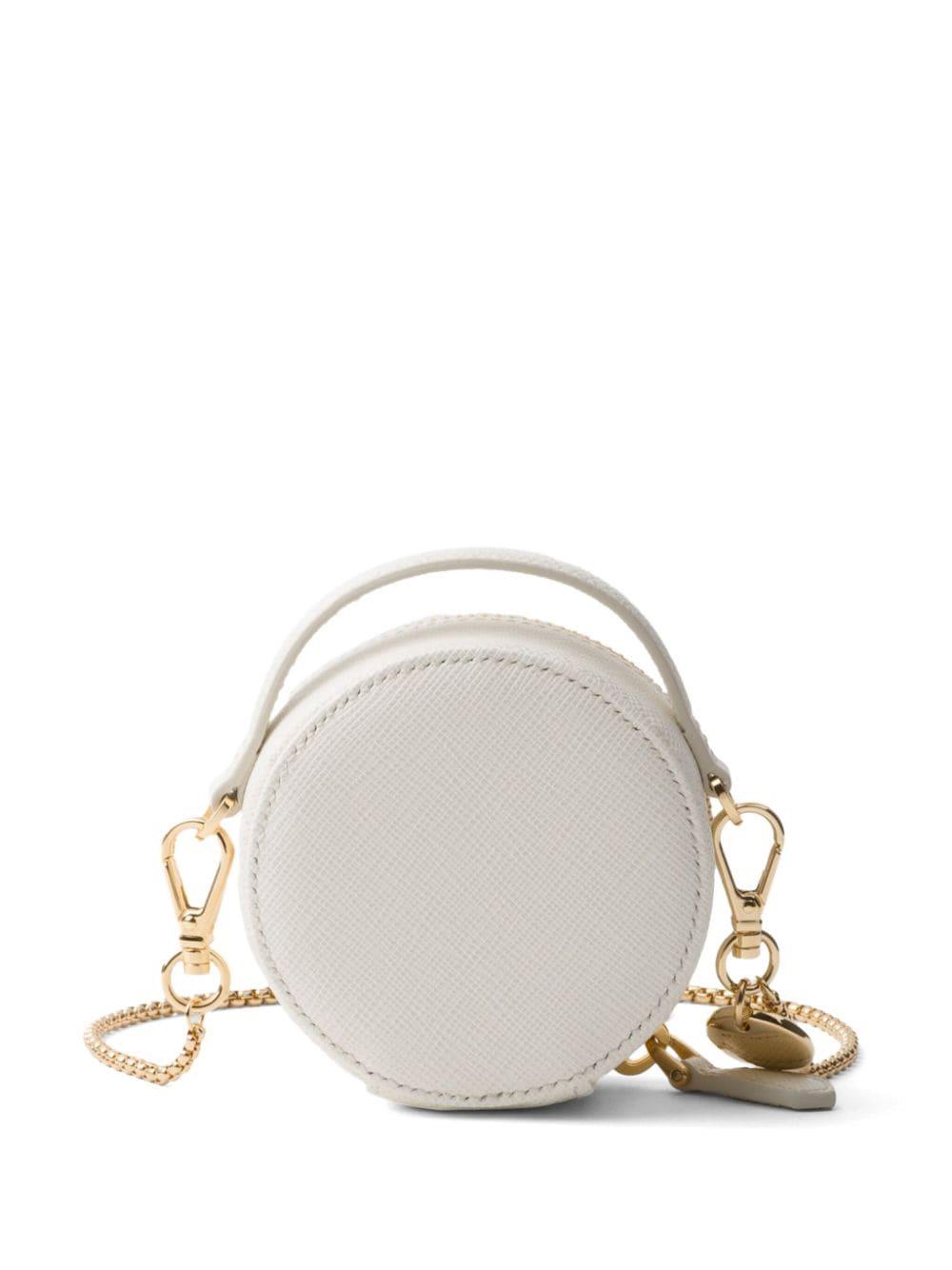 Prada Saffiano leather mini bag - White