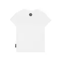Philipp Plein Junior crystal-embellished cotton T-shirt - White