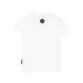 Philipp Plein Junior sequin-embellished cotton T-shirt - White