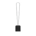 Saint Laurent hanging keyfob necklace - Black