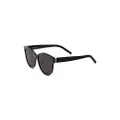 Saint Laurent square tinted sunglasses - Black