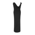 Saint Laurent sleeveless maxi dress - Black