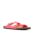 Saint Laurent Jimmy double-strap sandals - Pink