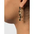 Saint Laurent monogram-lettering earring - Gold
