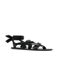Saint Laurent open-toe strap-detail sandals - Black