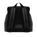 Saint Laurent logo-print leather backpack - Black