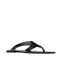 Saint Laurent Kouros leather sandals - Black