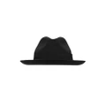 Saint Laurent wool fedora hat - Black