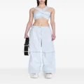 Dion Lee Flight panelled straight-leg trousers - Blue
