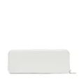 Diesel 1dr-Fold Continental leather wallet - White