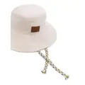 ISABEL MARANT Fadelya canvas bucket hat - Neutrals
