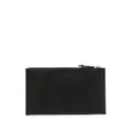 Vivienne Westwood Orb-plaque saffiano leather clutch - Black